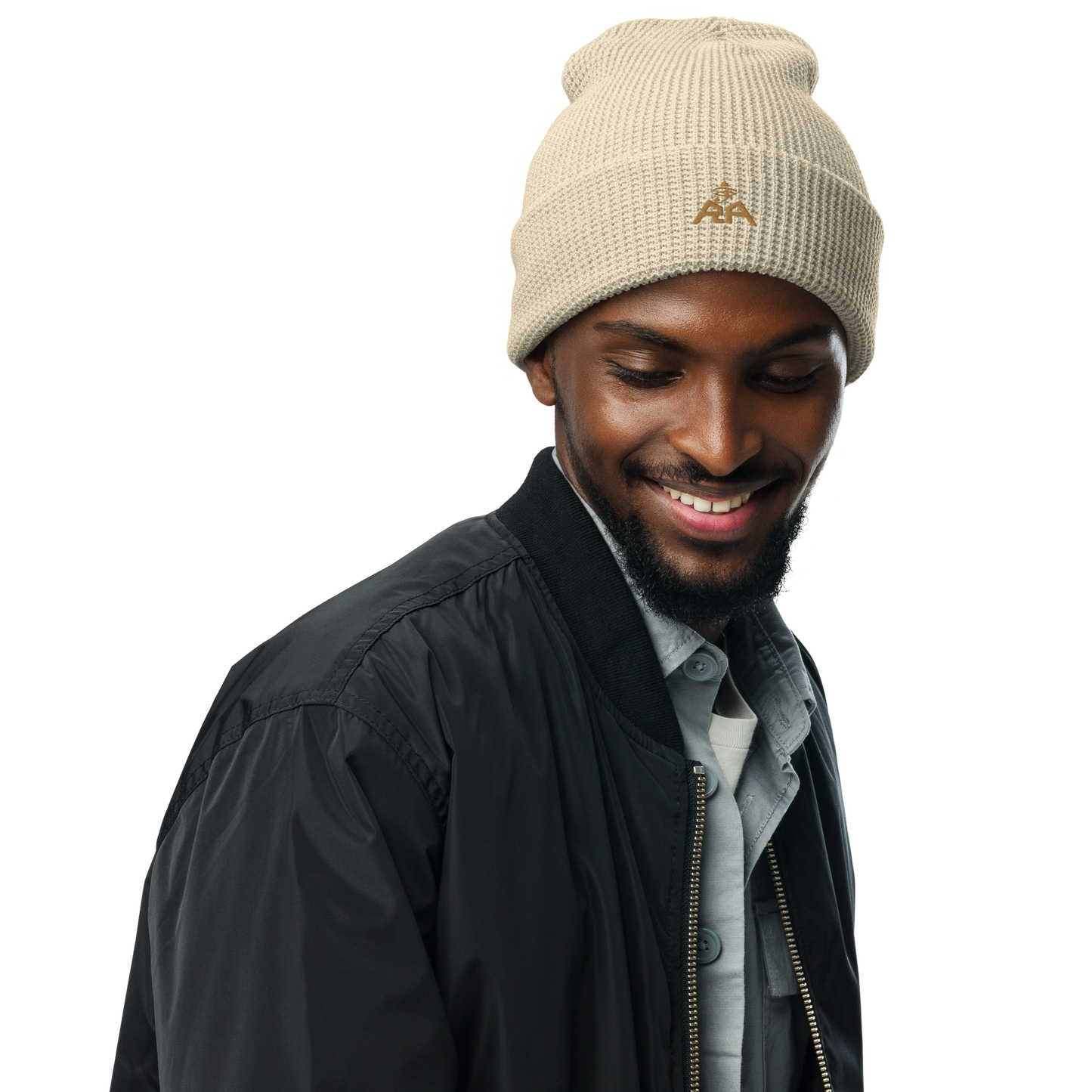 RA Brand Waffle beanie