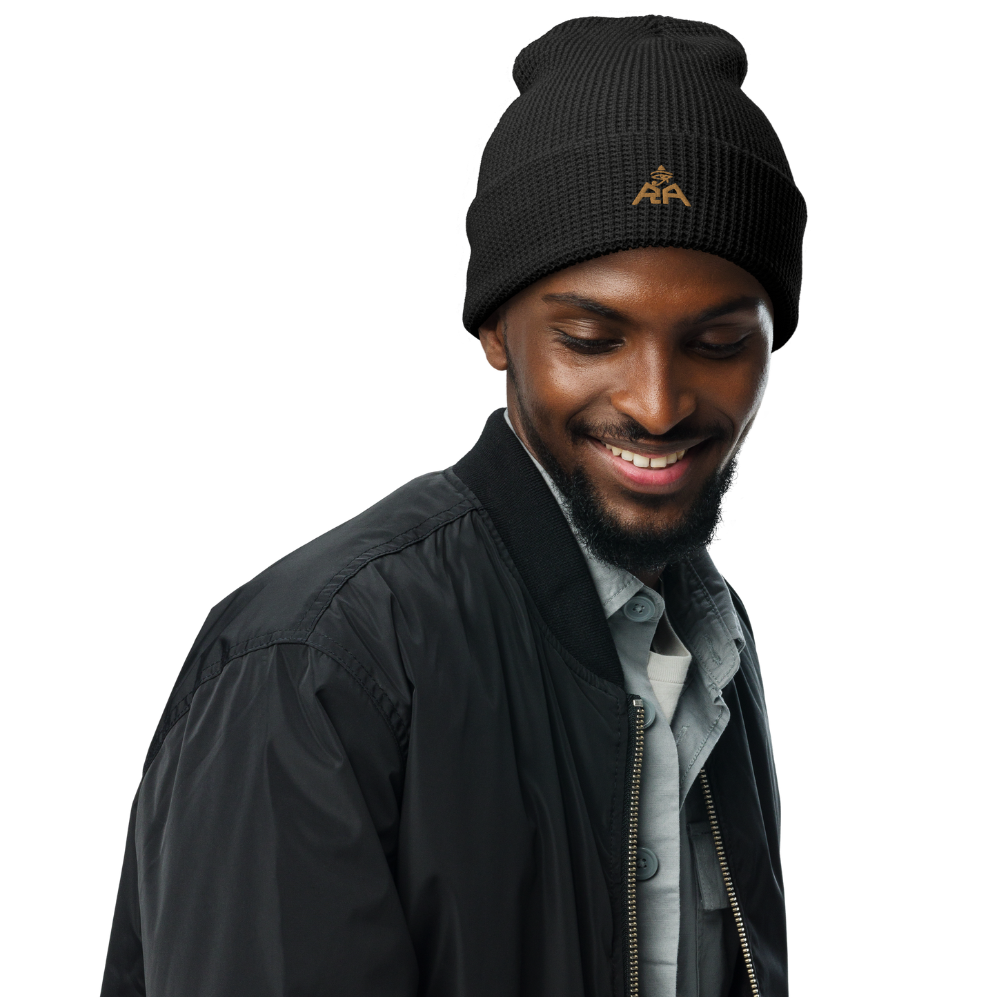 RA Brand Waffle beanie