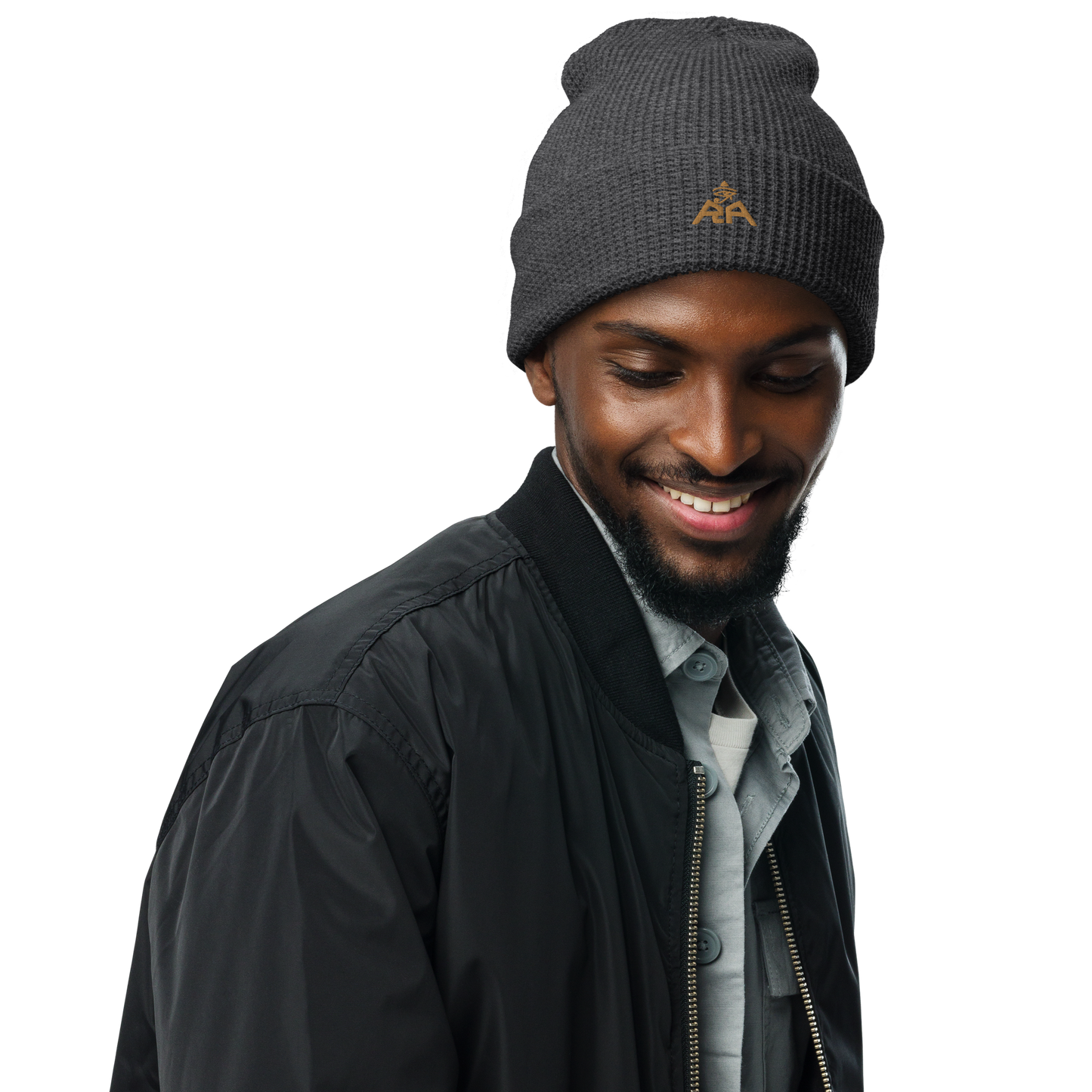 RA Brand Waffle beanie